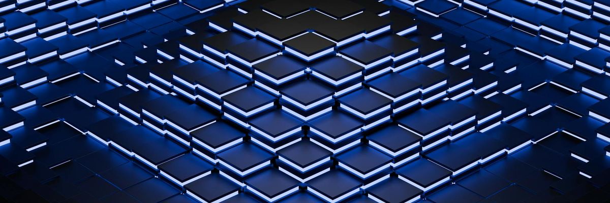 Atmospheric abstract light shapes for relaxation